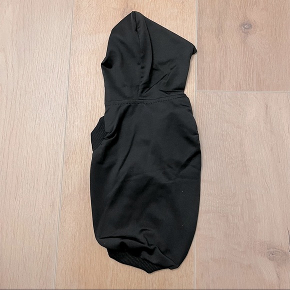 NWOT Dog Black Tank Hoodie - Picture 3 of 4